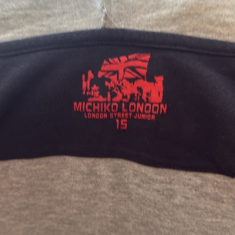 Michiko London Juniors Small Hoodie Vintage - Picture 4 of 5
